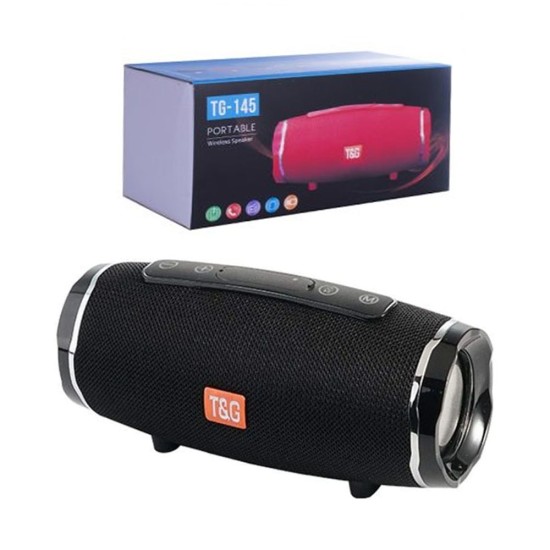ALTAVOZ PORTÁTIL T&G TG-145 USB/TARJETA TF/RADIO FM NEGRO ALTAVOZ PORTÁTIL T&G TG-145 USB/TARJETA TF/RADIO FM NEGRO